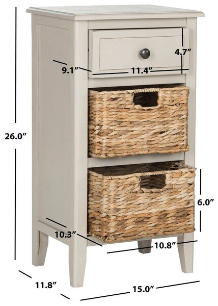 Everly Drawer Side Table