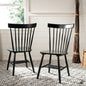 Parker 17" H Spindle Dining Chair Set Of 2