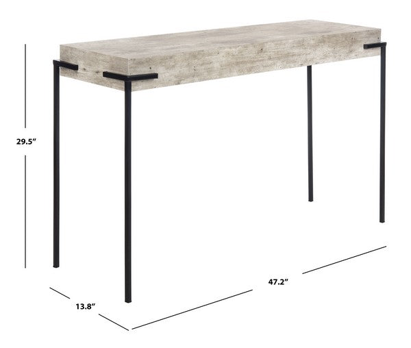 Eli Rectangle Console Table