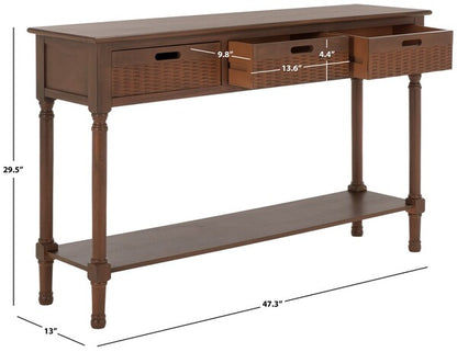 Landers 3 Drawer Console