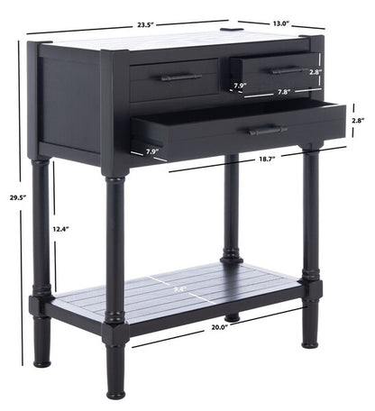 Filbert 3 Drawer Console Table
