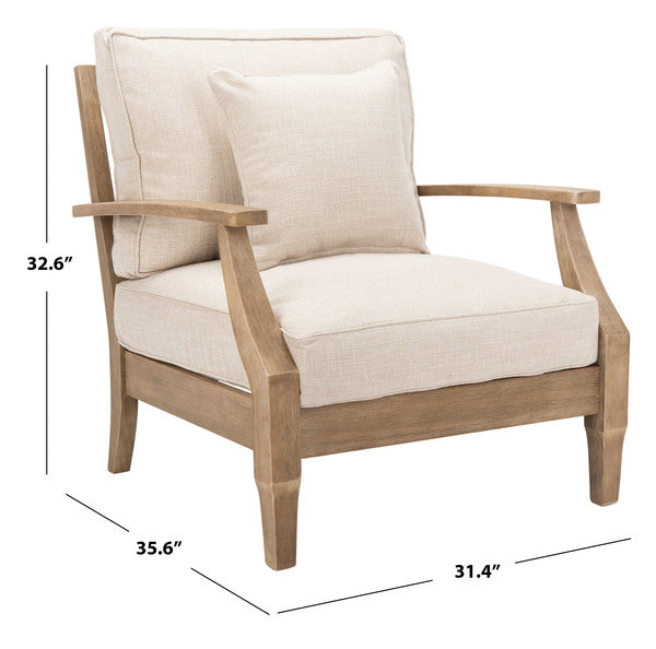 Martinique Wood Patio Armchair