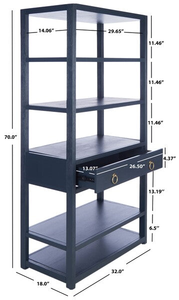 Johni 1 Drawer 5 Shelf Etagere