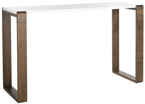 Bartholomew Mid Century Scandinavian Lacquer Console Table