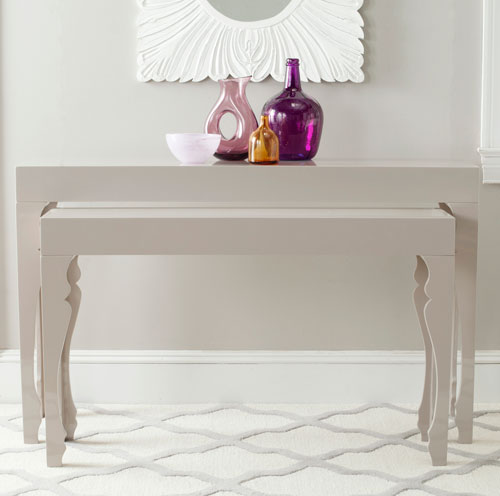Beth Taupe Console Table