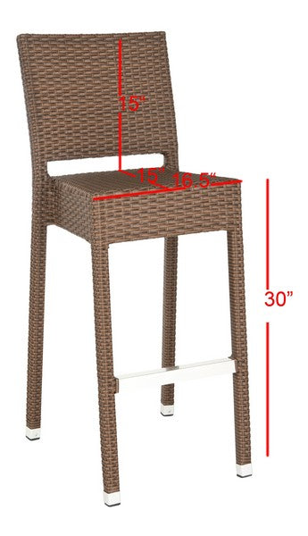 Bethel Indoor / Outdoor Stackable Bar Stool