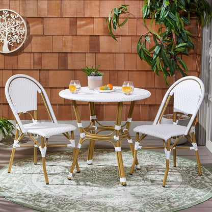 Sidford Rattan Bistro Table