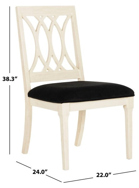 Selena 19'' H Velvet side Chair