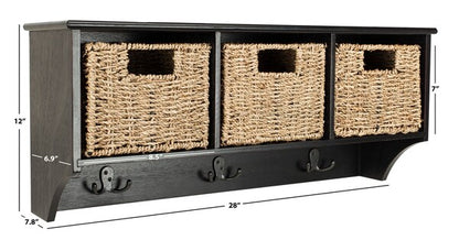 Finley Hanging 3 Basket Wall Rack
