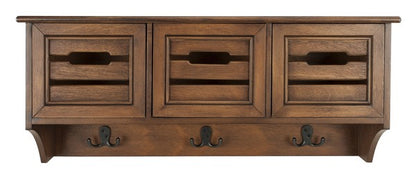 Leon Hanging 3 Drawer Wall Rack