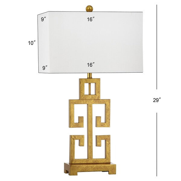 GREEK 29-INCH H KEY TABLE LAMP-SET OF 2