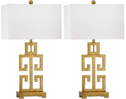 GREEK 29-INCH H KEY TABLE LAMP-SET OF 2