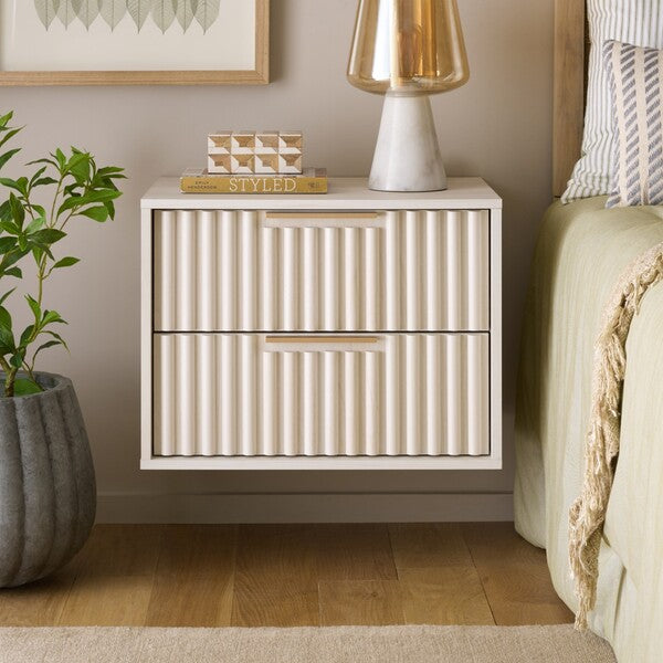 Lylia 2 Drawer Floating Nightstand