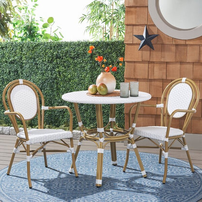 Sidford Rattan Bistro Table