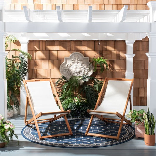 Loren Foldable Sling Chair-Set of 2