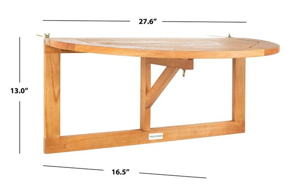 Owens Balcony Hanging Half Table