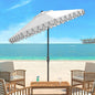 Elegant Valance 9ft Auto Tilt Umbrella