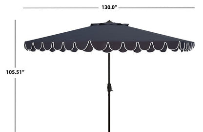 Elegant Valance 11ft Round Umbrella
