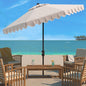 Elegant Valance 11ft Round Umbrella