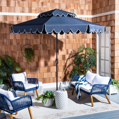 Venice 9ft Round Double Top Crank Umbrella