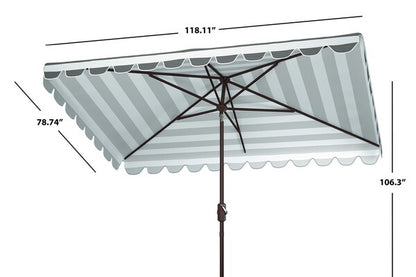 Vienna 6.5 X 10 Ft Rect Crank Umbrella