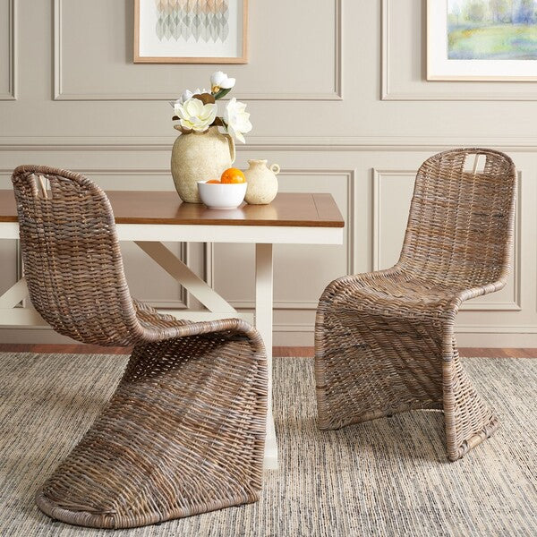 Cilombo 19" H Wicker Dining Chair-Set of 2