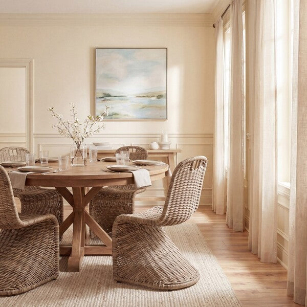 Cilombo 19" H Wicker Dining Chair-Set of 2