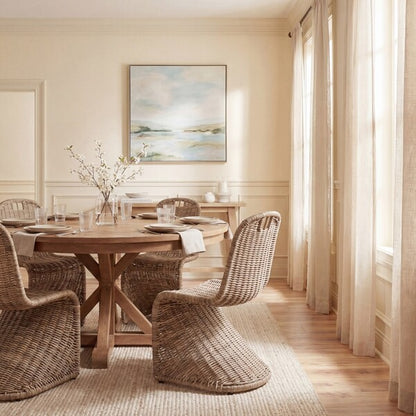 Cilombo 19" H Wicker Dining Chair-Set of 2