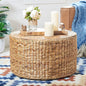 Jesse Wicker Storage Coffee Table