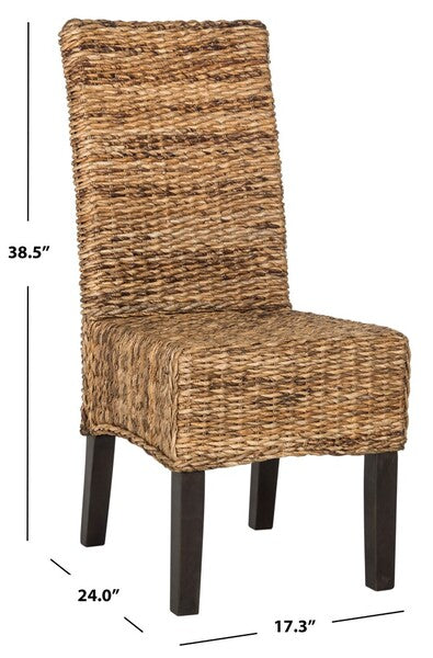 Avita 18" H Wicker Dining Chair-Set of 2