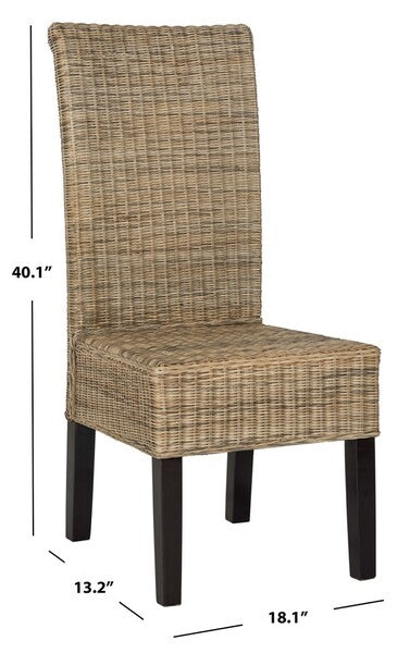 Arjun 18" H Wicker Dining Chair