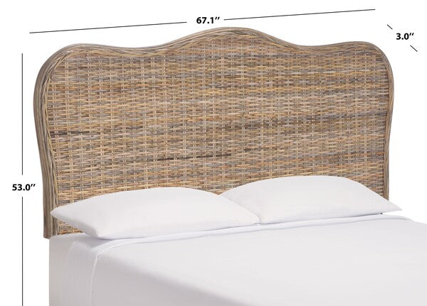 Imelda Grey Headboard - Queen