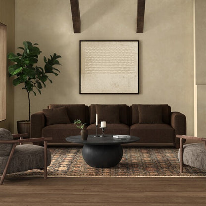 Gabribella Round Wood Coffee Table