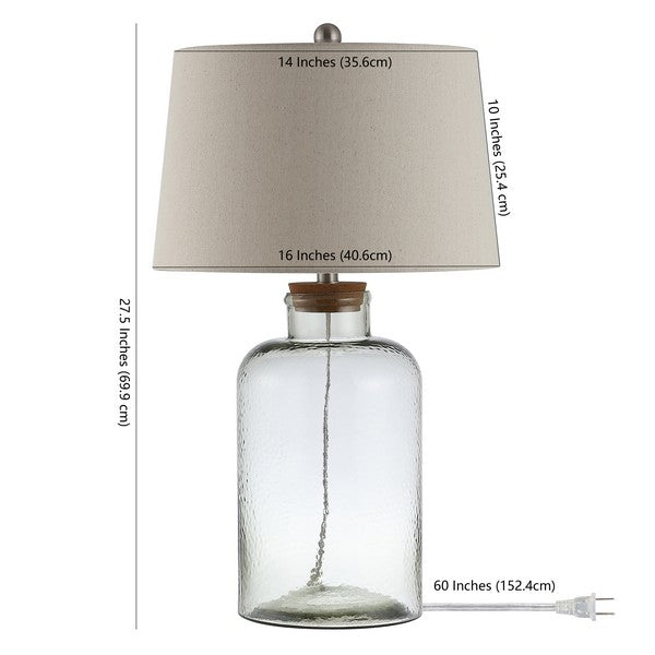CADEN GLASS TABLE LAMP