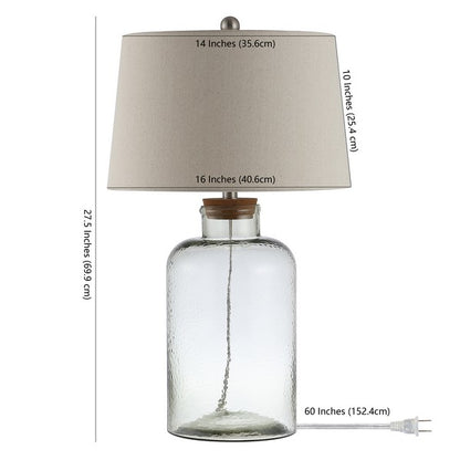 CADEN GLASS TABLE LAMP