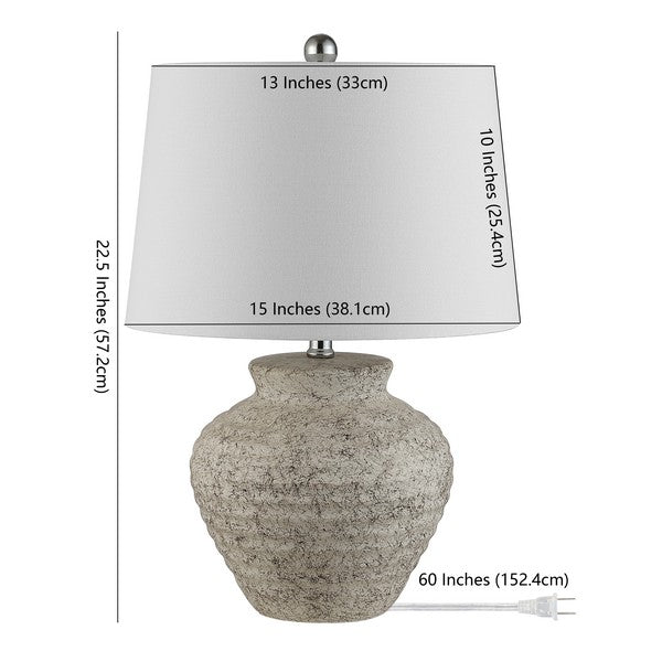 Ledger Ceramic Table Lamp