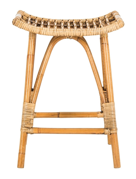 Leda Rattan Counter Stool